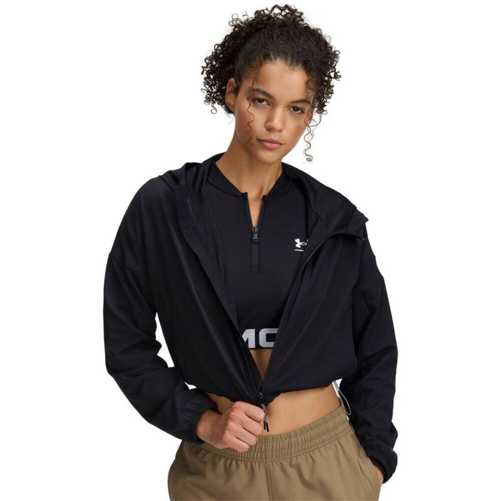 Under Armour Womens/Ladies Unstoppable Woven  Jacket / Black